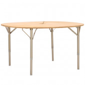 ニュートラルアウトドア Neutral Outdoor バンブーラウンドテーブル NT-BT12 44392