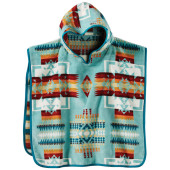 ペンドルトン PENDLETON ジャガード フーデッドタオル チーフジョセフアクア 51128 19377208128000