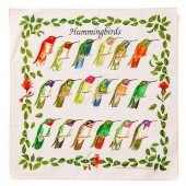 プリンテッドイメージ Printed Image ネイチャープリントバンダナ ハミングバード 11180001000050