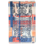 ポストジェネラル POST GENERAL フランネル フリースブランケット TIBETAN NAVY 982640033