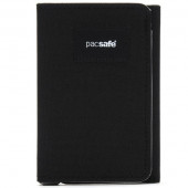 パックセーフ PacSafe RFIDトライフォールドウォレット ジェットブラック 12970381130000