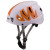 カンプ CAMP ヘルメット アーマー Armour ホワイト×オレンジ 5019017
