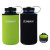 ナルゲン リバーシブルボトルケース 1.0L グリーン/ブラック 61452