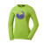 ラフマ LD CAMPEUR LS T コンペアTシャツ 女性用 PARROT GREEN Mサイズ LFV01084