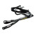 ロックストラップ ROK straps ストレッチストラップ 25mm（2本入）ブラック 46800 ROK00025