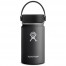 ハイドロフラスク HydroFlask 12oz ワイドマウス Wide Mouth ブラック 5089021