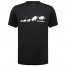 マムート mammut QD ロゴ プリント Tシャツ アジアンフィット メンズ ブラックPRT3 Lサイズ 1017-02012-00255
