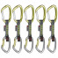 マムート 5er Pack Crag Indicator Express Sets リーフ Straight Gate/Bent Gate 10cm 110g 2210-01410-31112
