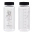 ナルゲン Nalgene コーヒービーンズ キャニスター150g 0.5L クリアブラック 91288